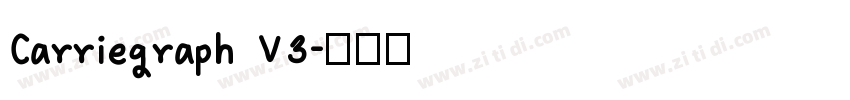 Carriegraph V3字体转换